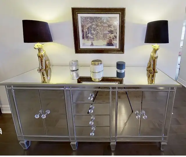 Mirrored sideboard cabinet in Other in City of Toronto - Image 2