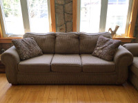 Sofa and loveseat