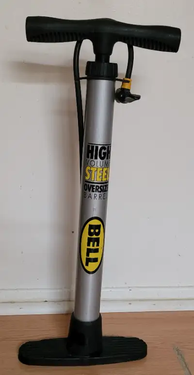 Bell High Volume Steel Oversize Barrel Pump in very good working condition