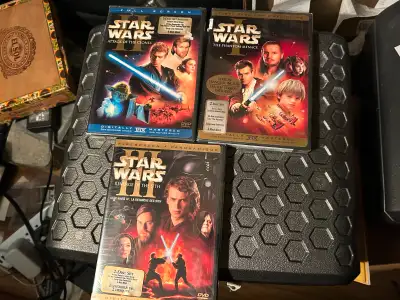 NEW/SEALED STAR WARS MOVIES I II and III, View more