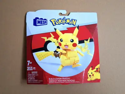 MEGA Pokemon Build and Show Pikachu, View more