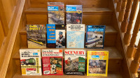 10 Model Railroading/Trains books & magazines