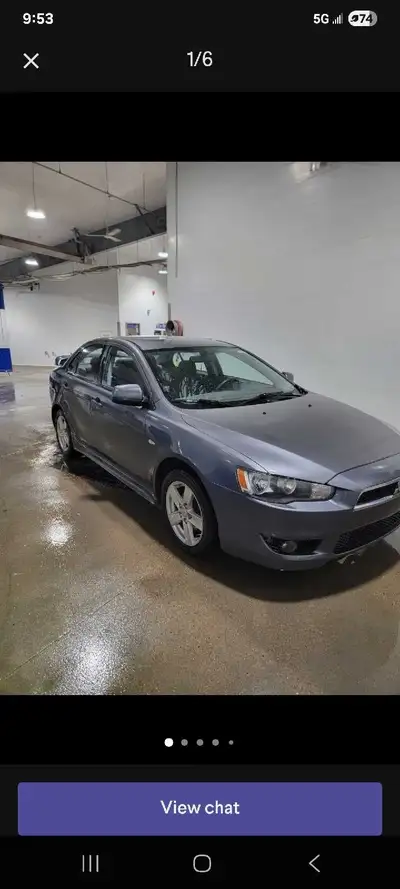I am selling my 2009 Mitsubishi Lancer 2.0L. Its a 5 speed manual transmission. Pros: New tires, (al...
