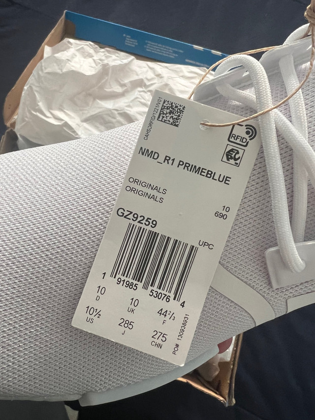 Adidas NMD triple white NEW AUTHENTIC  in Men's Shoes in Markham / York Region - Image 2