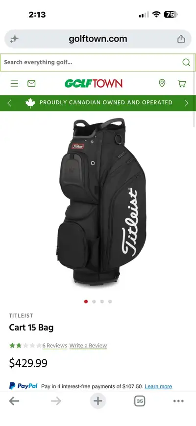 Golf Bag, View more