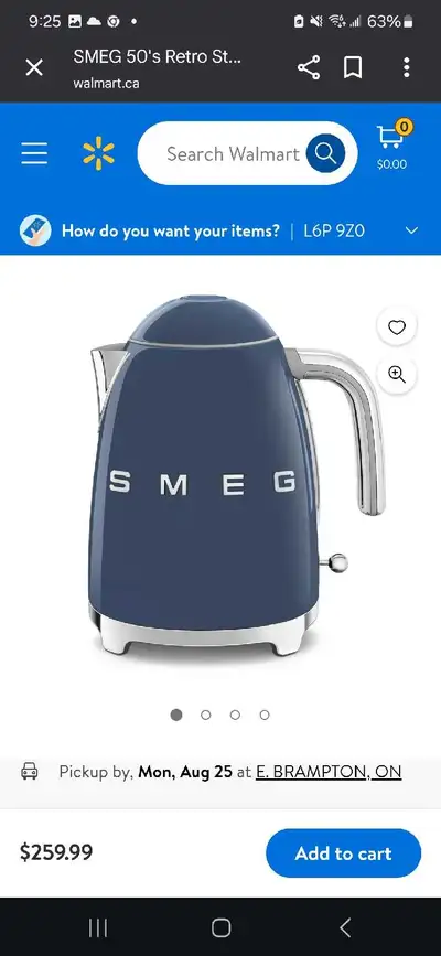 SMEG TOASTER & KETTLE, View more