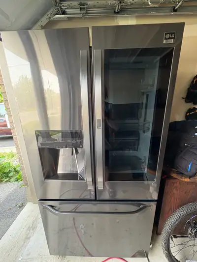 LG studio fridge, French door 36”. 24 cu. ft., View more