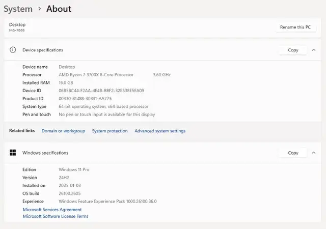 AMD Ryzen 3700X Gaming Desktop 16GB RAM nVidia 3050 OC GPU in Desktop Computers in Oakville / Halton Region - Image 6