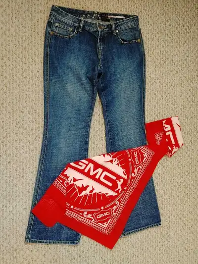 Buffalo Jeans David Bitton Womens beaded Jeans plus two stampede, View more