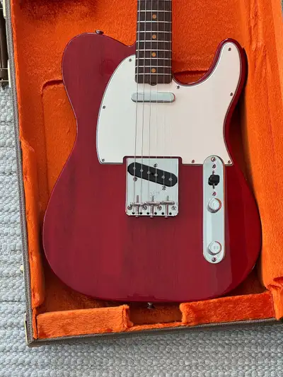 Fender American Vintage II 1963 Telecaster - Red Transparent, View more