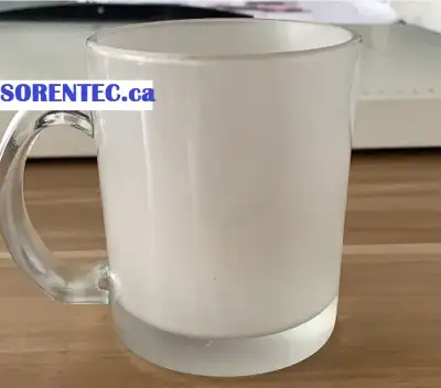 11oz Sublimation Frosted Glass Coated Mugs $2.5, View more