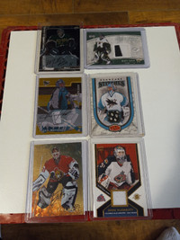 Hockey Cards Goalies Autographed,Jersey Cards Salo,Nabokov,Turco