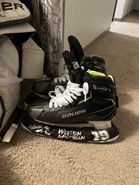 Custom Bauer Pro Goalie Skates 