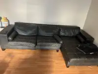 Big Leather Sofa/ Couch for sale