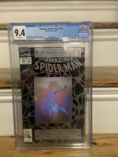 Amazing Spider-Man #365 CGC 9.4 1st App Spider-Man 2099, View more