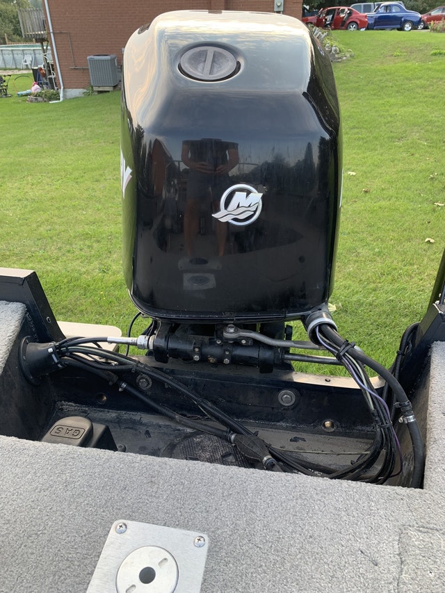 90HP Mercury OptiMax 2 Stroke (oil injection) Boat Parts, Trailers