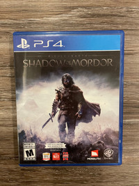 Middle-Earth Shadow of Mordor (PS4)