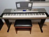 YAMAHA PIANO DIGITAL COMME NEUF!!