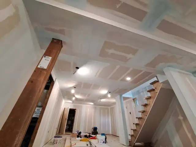Ceiling and wall repair service 25 years exp.