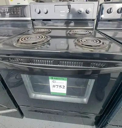 whirlpool Stove 30'' glass top**Cuisinière, View more