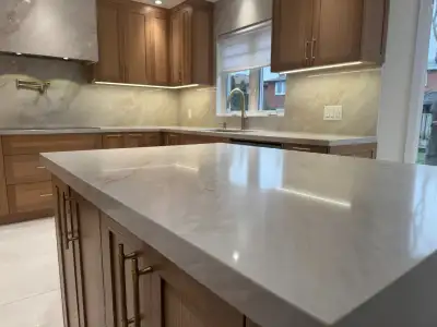 Premium Calacatta Quartz Countertops Milton, View more
