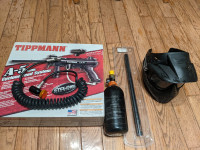 Tippman A5 with accessories
