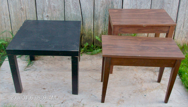 Oak Simulated   "END TABLES" in Other Tables in Ottawa - Image 2