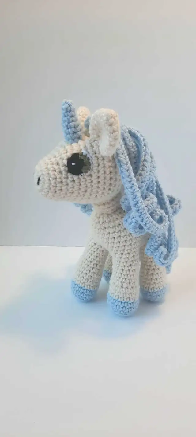 Clearance! My Pony Unicorn Toy, Hand Crocheted