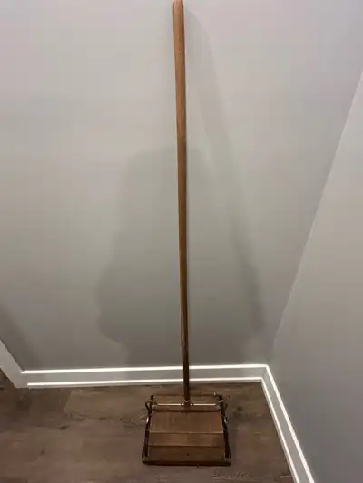 This antique carpet sweeper is a piece of history ready to add charm to your home! While showing its...