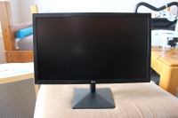 LG 22'' Full HD IPS Monitor (22MN430H-B) with power adapter