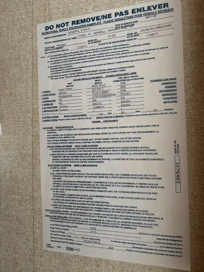 2008 Prestige 33DS Park Model Trailer for Sale, Waterfront Property at Domain Chartrand Camping in L...