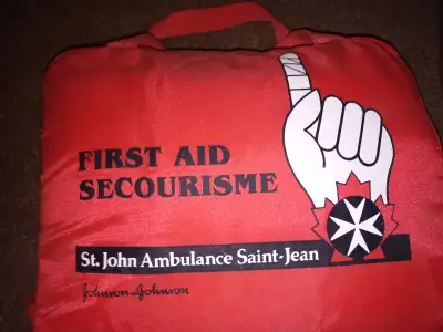 1982  ST JOHNS AMBULANCE  FIRST AID BAG, View more