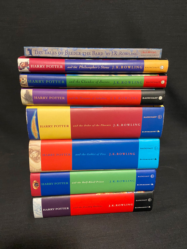 AMAZING HARRY POTTER HARDCOVER 8 BOOK SET 4 1ST Edition DJ in Children & Young Adult in Oshawa / Durham Region