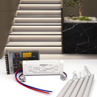 NEW: KOMIGAN Intelligent Motion Sensor LED Stair Lighting Kit