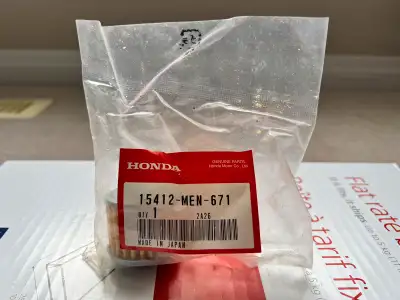 Brand new in the box so I have Honda Oil Filter - 15412-MEN-671 . Fits everything in the list below...