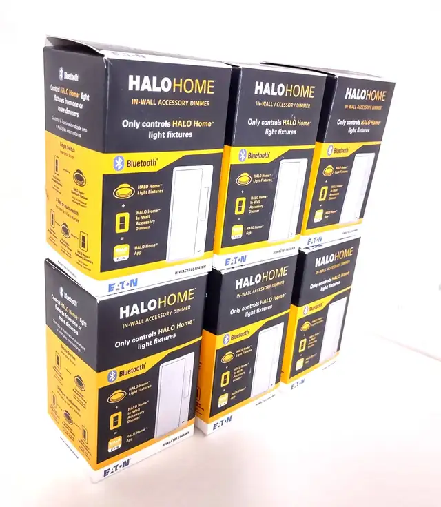 NEW Halo Home Smart Bluetooth Wireless In-Wall Accessory Dimmer in Other in Kitchener / Waterloo - Image 7
