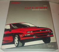 1992 GEO STORM Service Manual