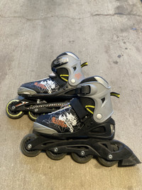 Light Up Rollerblades adjustable sizes 5 threw 8