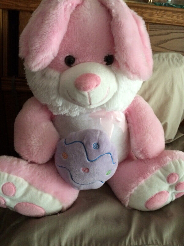LARGE STUFFED BUNNY in Toys & Games in Thunder Bay