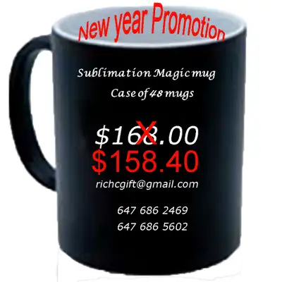 Special Offer on 11 oz. Sublimation Blank Magic Mug Grade A+, View more