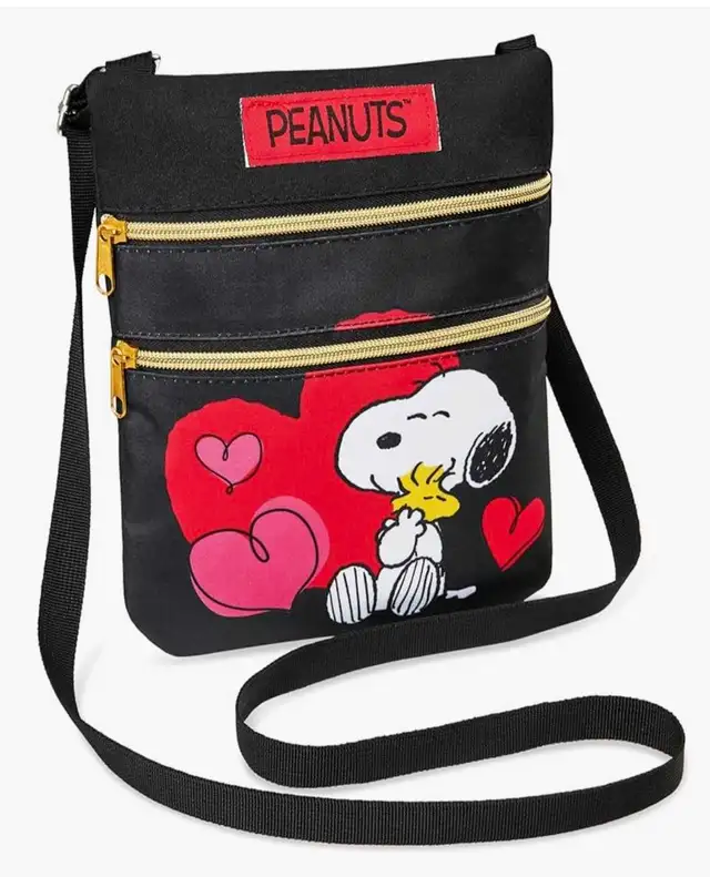 *New* Peanuts Snoopy Girls Crossbody Bag  with Adjustable Strap