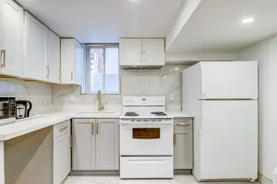 2 private rooms available for rent in a fully renovated basement apartment located in the highly des...
