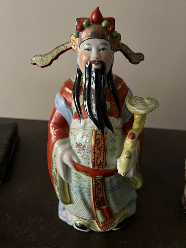 3 Asian Statues over 50 yrs old  in Arts & Collectibles in Edmonton - Image 2