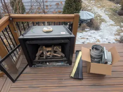 Heat-N-Glo fireplace insert, View more
