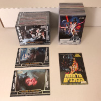 2017 STAR WARS TOPPS 40th ANNIVERSARY TRADING CARD SET 1-200 NM.