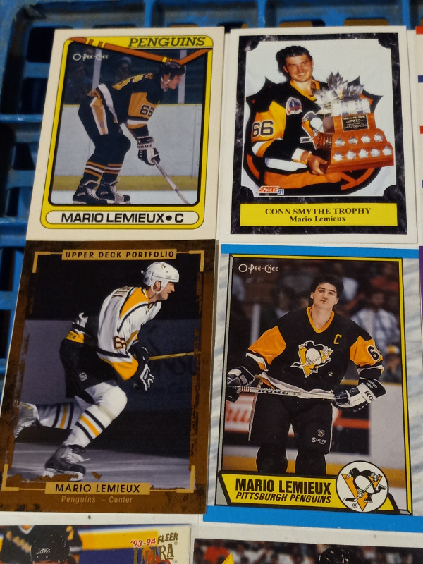 Hockey Cards Mario Lemieux HOF Lot of 50 Near Mint/Mint Various in Arts & Collectibles in Trenton - Image 2