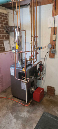Oil heating service and installation 