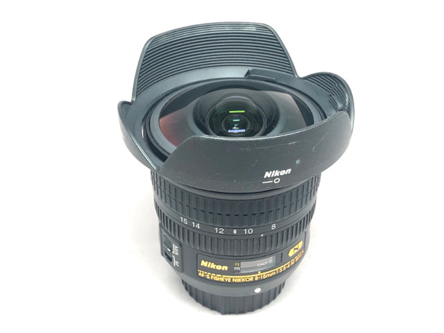 Nikon AF-S FISHEYE NIKKOR 8-15mm f/3.5-4.5E ED in Cameras & Camcorders in Cambridge