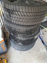 Continental winter tires and rims 235/45/r18