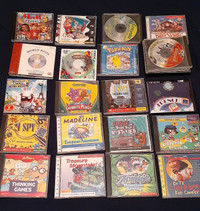 20 children's games on CD-ROM